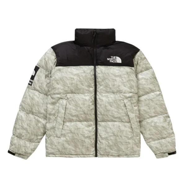 the-North Face -Paper Print Jacket