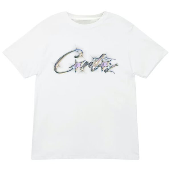 Camiseta Corteiz Allstarz Sparkle Blanco