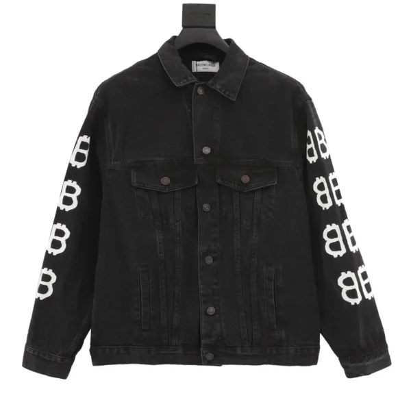 Balenciaga Black Denim Jacket (copia)