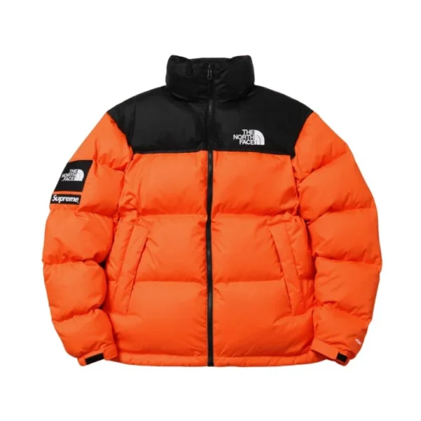 The-North Face  -Nuptse Orange Jacket