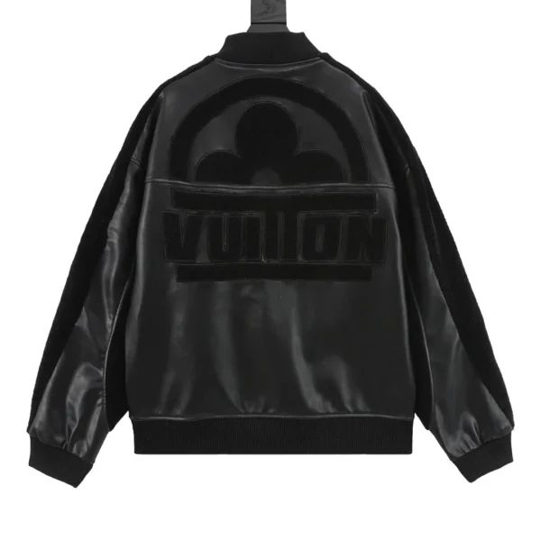 Louis Vuitton-Nauy Leather Bomber