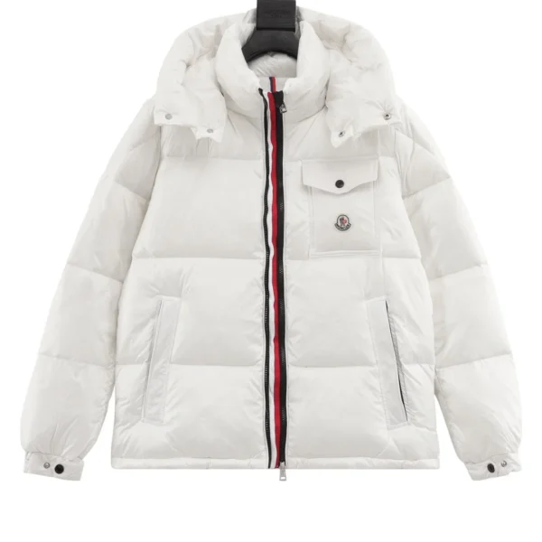 Moncler-White Logo Jacket