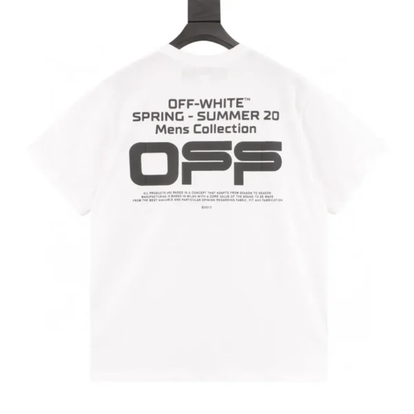 OffWhite – Fit Wavy Line T-Shirt