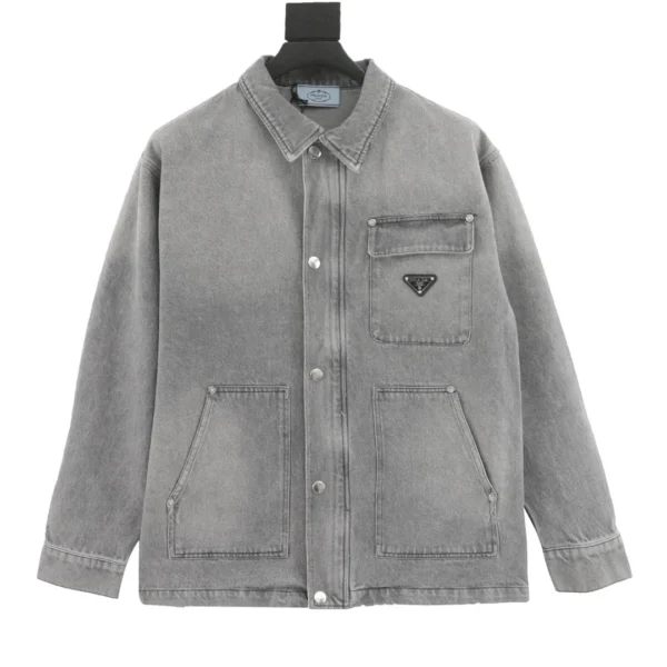 Prada - Grey Denim jacket