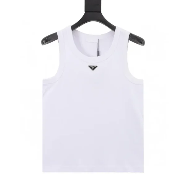 Prada – White Strapless T-Shirt